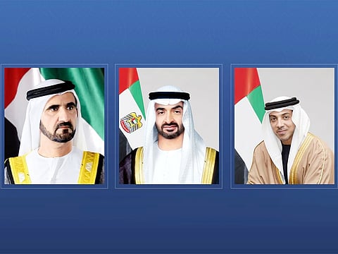 UAE leaders offer condolences to Kuwait Emir on Sheikha Souad’s passing