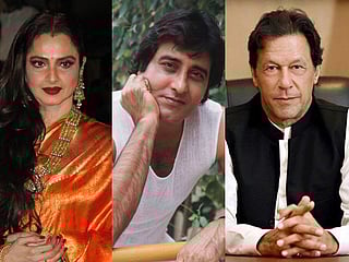 India-Pakistan nostalgia: Imran Khan, Rekha, Vinod Khanna's 1989 dance video goes viral