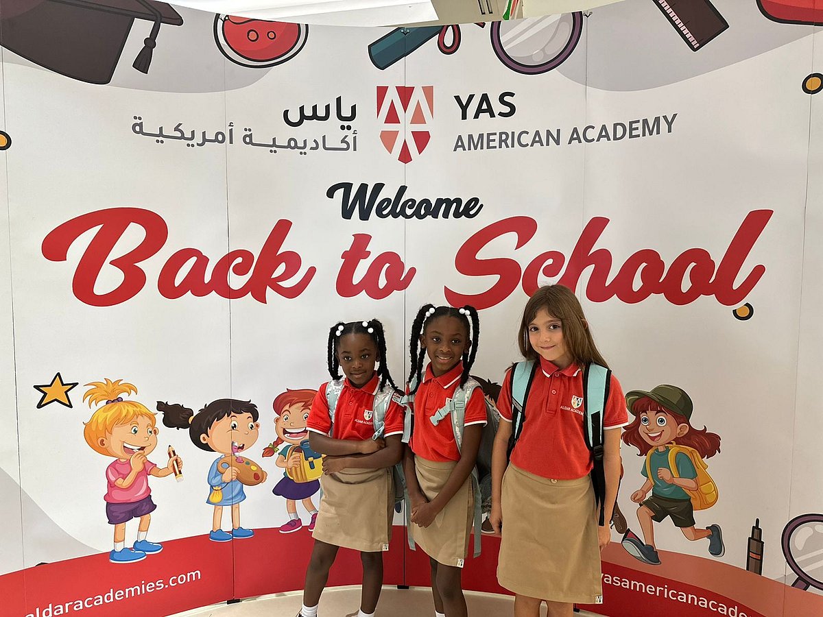 Back to school Yas American Academy, Abu Dhabi.