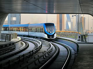 The metro has rapidly become a backbone of Riyadh’s transport system. 