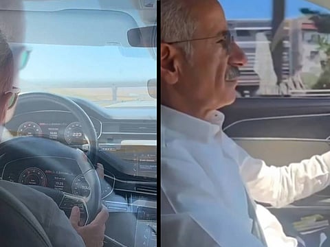 Turkey’s transport minister fined after posting speeding video