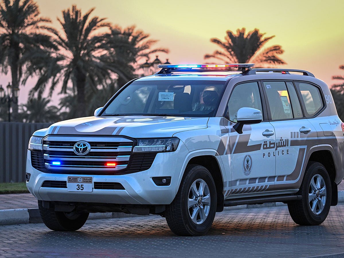 Sharjah Police patrol car