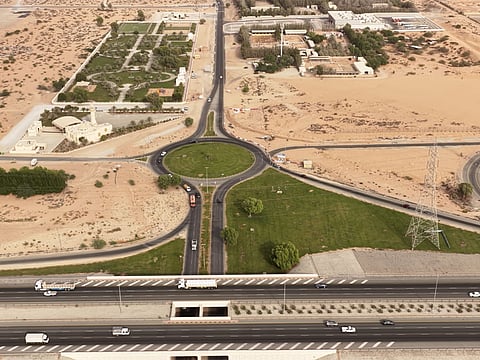 The Sharjah Roads and Transport Authority (SRTA) announces the completion of a 17-kilometer road development project in Al Rafiah, 