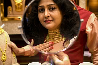 Indian jewellery collection.