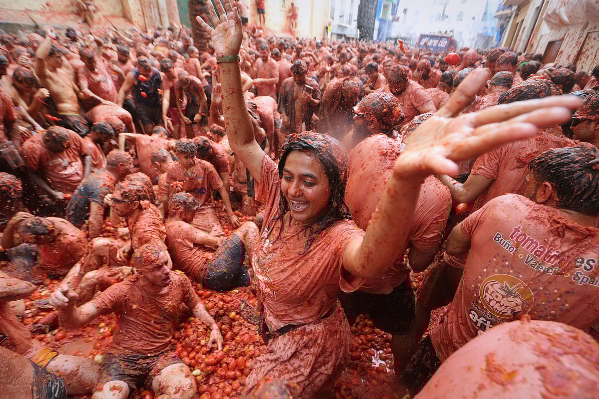 Spain’s Tomatina festival marks 80 years of tomato fun