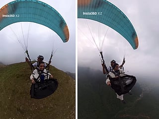 Indian DJ spins beats mid-air in viral paragliding act