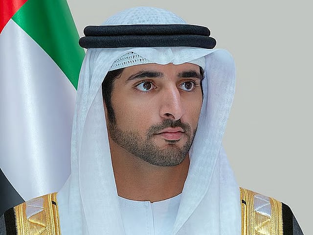 Sheikh Hamdan bin Mohammed bin Rashid Al Maktoum, Crown Prince of Dubai, Deputy Prime Minister and Minister of Defence of the UAE and Chairman of the Dubai Executive Council
