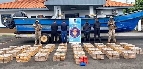 International Security Alliance, in collaboration with UAE, seizes 822 tonnes of drugs
