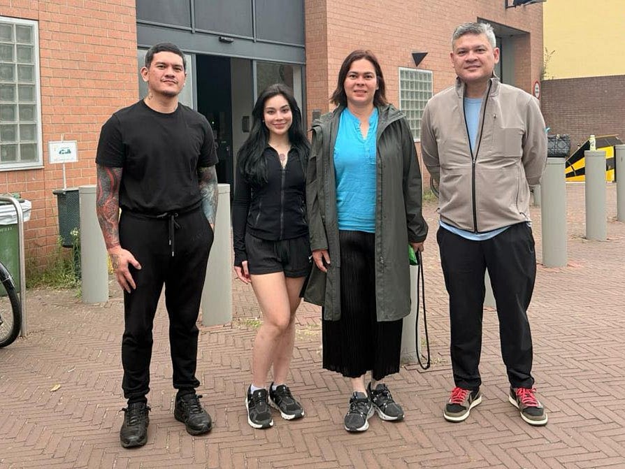 All four children of former Philippine president Rodrigo Duterte visited him at the ICC facility in The Hague