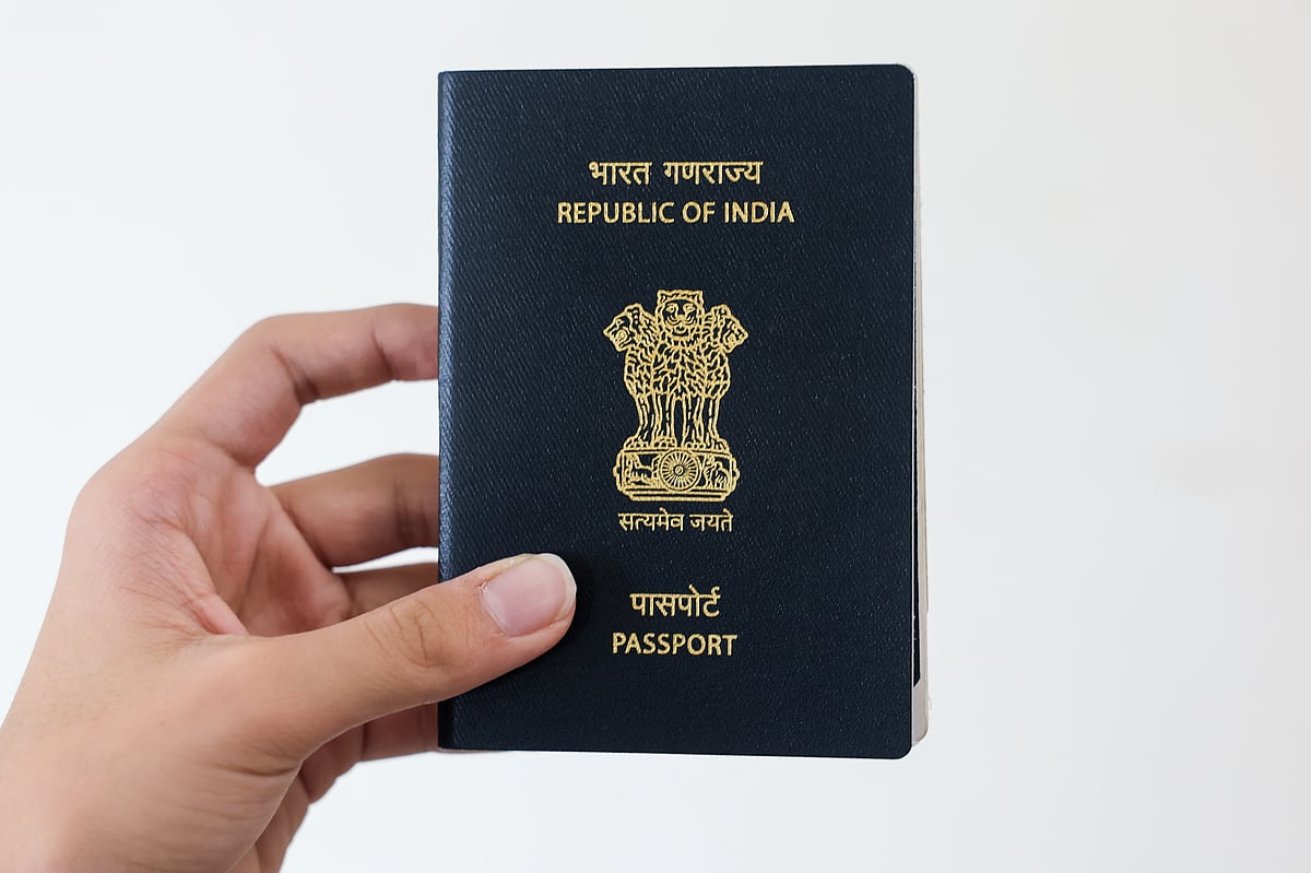 The Indian passport in the passport holder’s database should reflect the permanent or current Indian address.