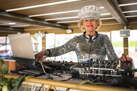 When most people her age are settling into quiet retirements, 81-year-old Madeleine Mansson, better known as DJ Gloria, is setting Sweden's dance floors ablaze with her glittering energy and beats.
