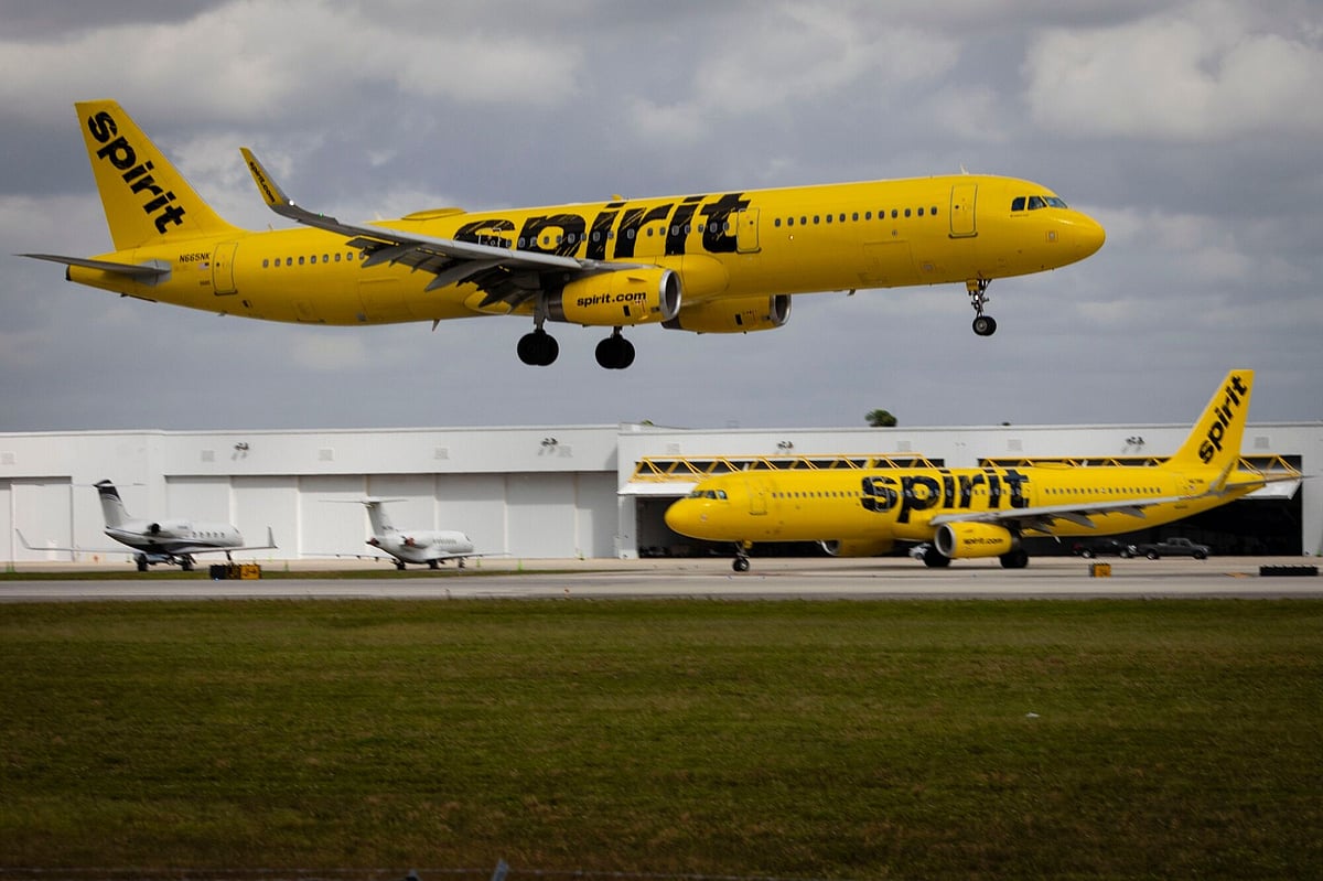 Shares of Spirit pared a drop of as much as 55% after normal market hours on Friday.