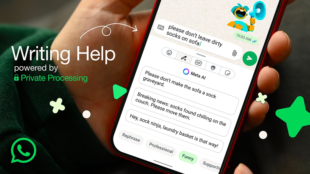 Rewriting messages made easy:  WhatsApp rolls out AI-powered “Writing Help” to rephrase messages and adjust tone

