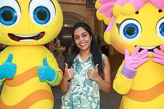Sweety Stanly, honoured while wearing her lucky bangle, won a life-changing Dh1 million in the DSS 2025 raffle — a gift from her fiancé she calls her lucky charm.