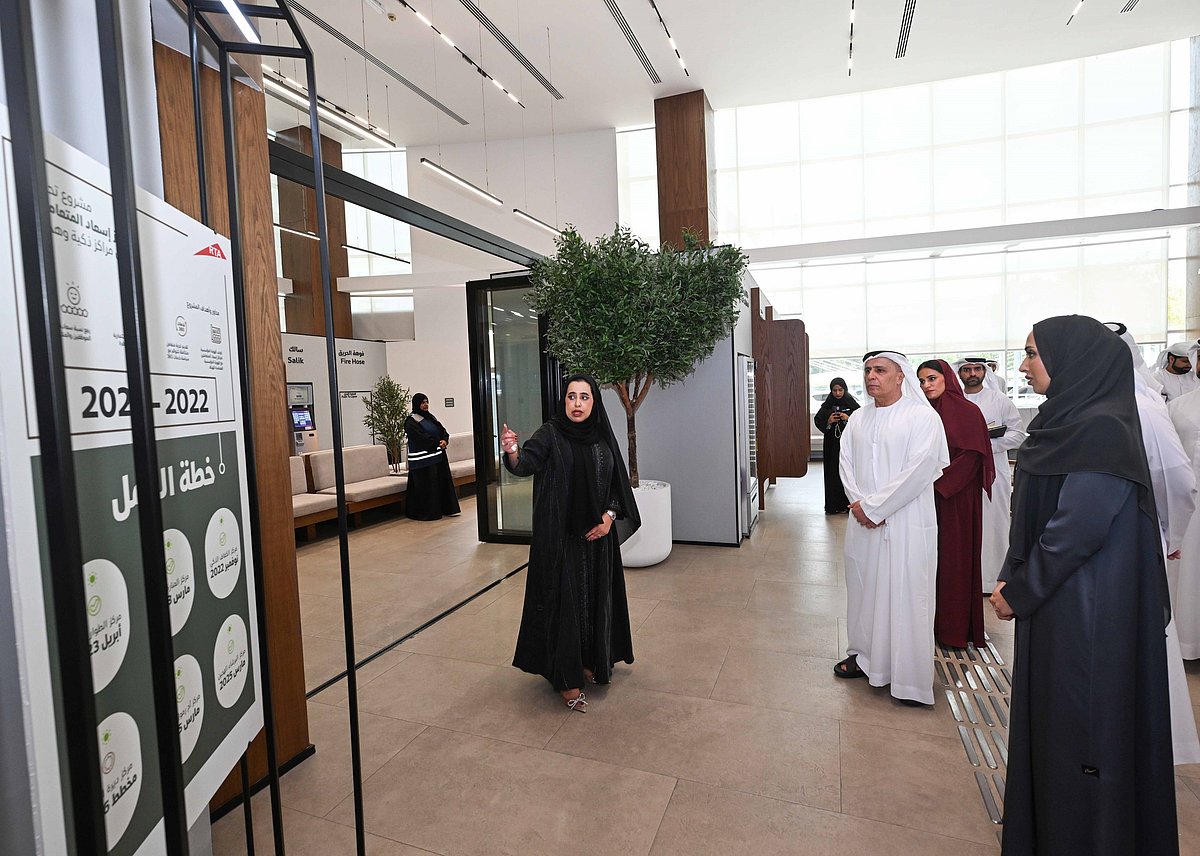 Mattar Al Tayer, Director General, Chairman of the Board of Executive Directors of RTA, during the opening of revamped Customer Happiness Centre