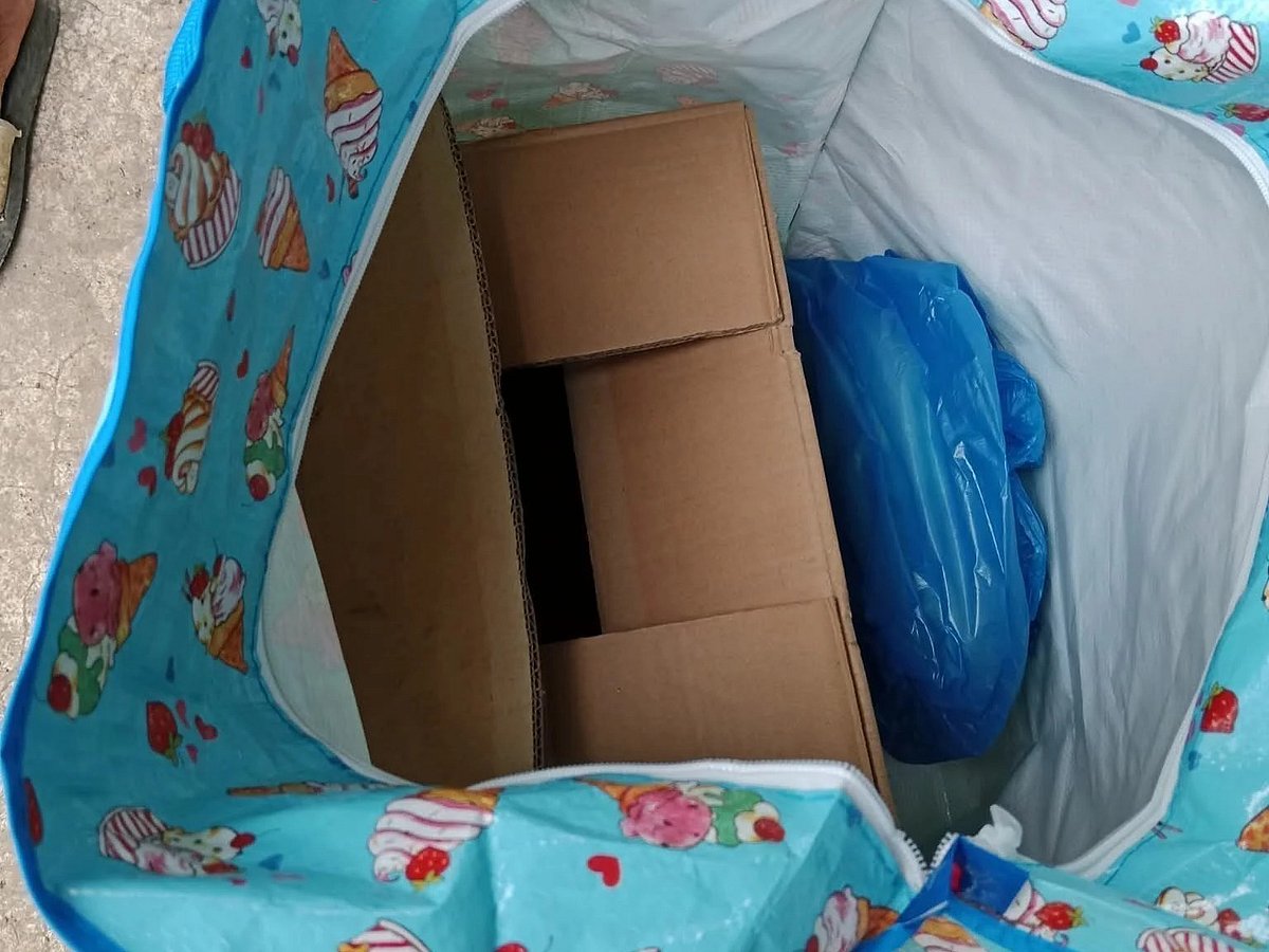 The family was given their son’s body in an unsealed cardboard box and brought him home.