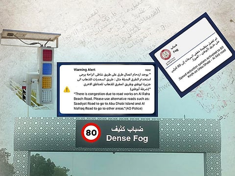 93% of drivers benefit from Abu Dhabi Police weather alerts