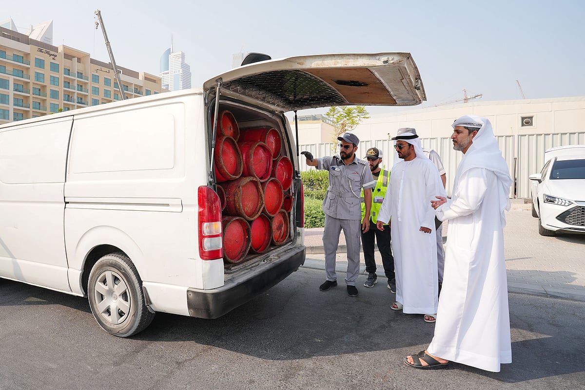 RTA intensifies campaign against illegal distribution of gas cylinders in Dubai