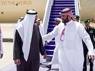UAE President meets Saudi Crown Prince in Riyadh