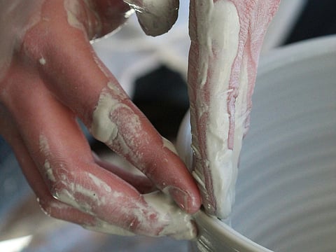 10–15 UAE nationals and residents, both men and women, will dive deep into the world of clay. 