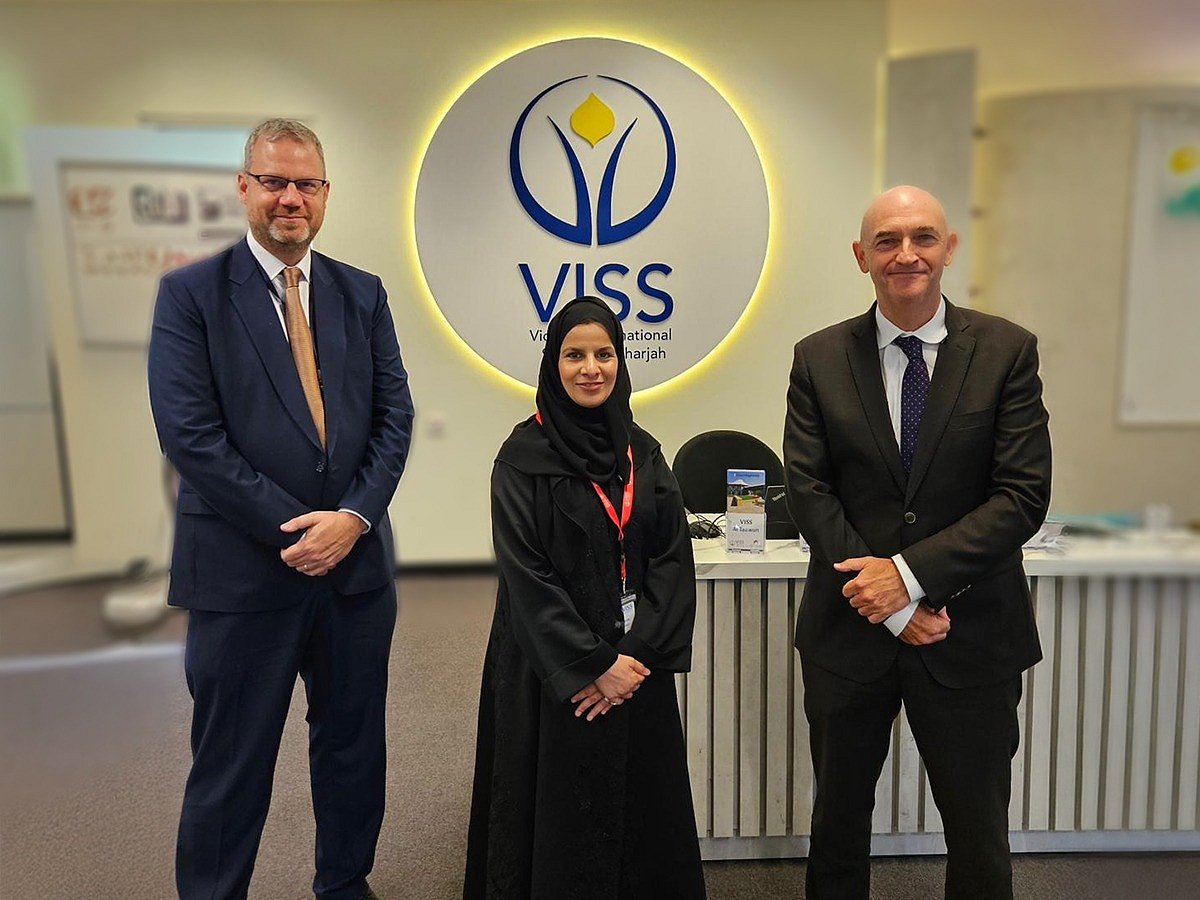 Dean Pyrah VISS Group welcomes Apple UAE’s Lead of Education to discuss future ...