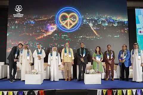 Global initiative 'I Am Peacekeeper Movement' launched in Dubai