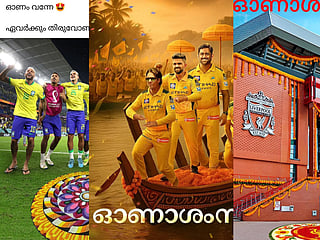 From Neymar to Dhoni and Liverpool’s Anfield, global sporting giants lit up Onam with festive wishes for Malayalis worldwide.