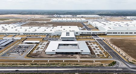 The US has detained some 450 workers in Hyundai-LG battery plant site raid in Georgia.