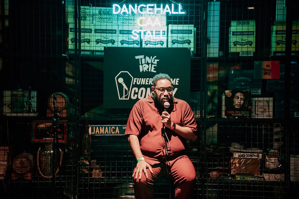 So, if you’re looking to catch up with friends, experience a taste of Jamaica in Dubai, or just need a reason to smile on a Tuesday night, Ting Irie’s comedy night promises good vibes, hearty laughs, and a unique island-inspired atmosphere—all under one air-conditioned roof.