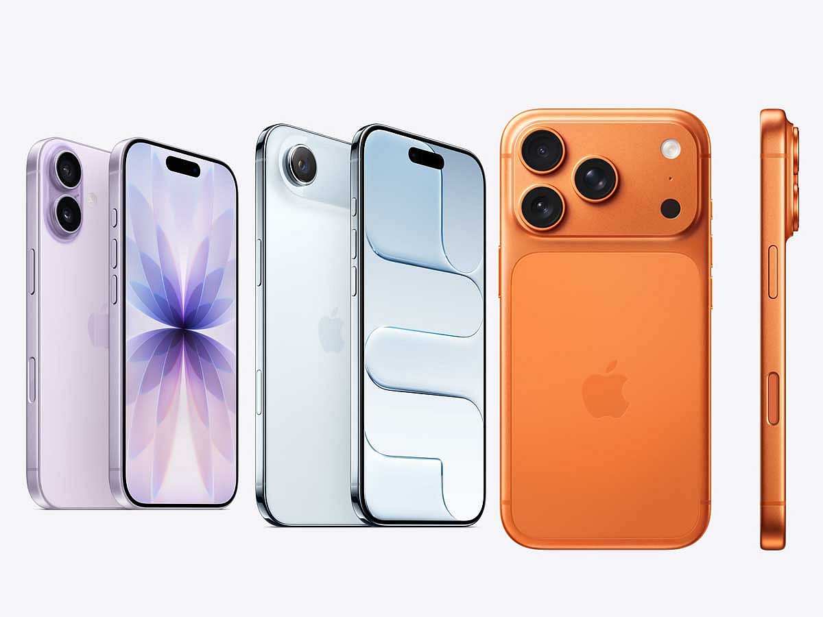 The new iPhone 17,  Pro, Pro Max, and the all-new iPhone Air. 