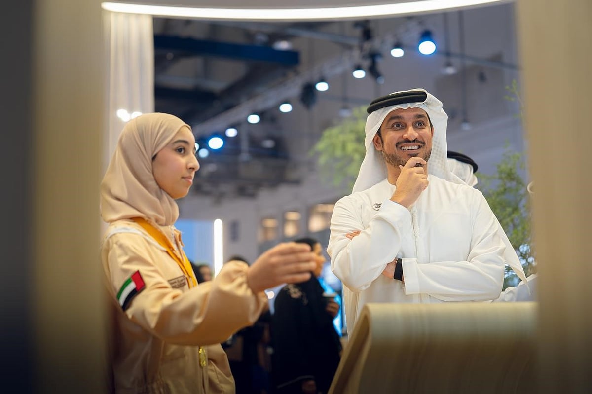 Mohammed Saeed Al Shehhi, Secretary-General of the UAE Media Council, at the International Government Communication Forum in Sharjah on Wednesday.