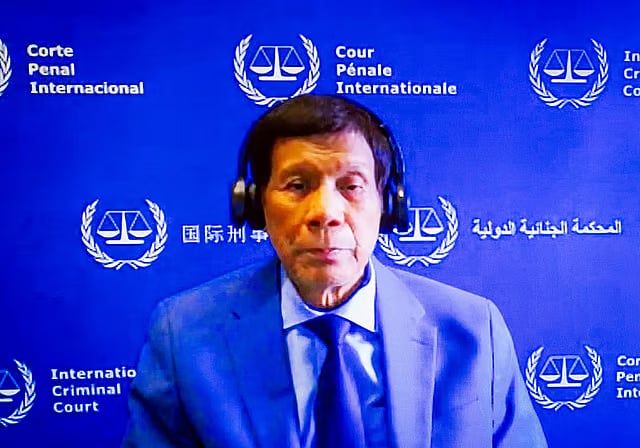 Duterte "is not fit to stand trial as a result of cognitive impairment in multiple domains," wrote Kaufman.