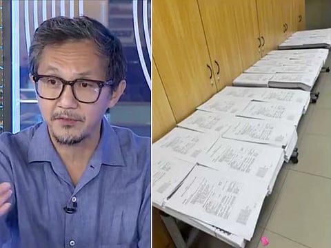 Department of Public Works and Highways (DPWH) Secretary Vince Dizon characterised the syndicate's operation as a “massive theft of people's money.” The documents bearing details of the cases filed against the individuals allegedly involved in siphoning off public funds earmarked for flood control.