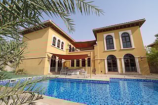 Kanessa Muluneh's mansion at The Villa in Dubai