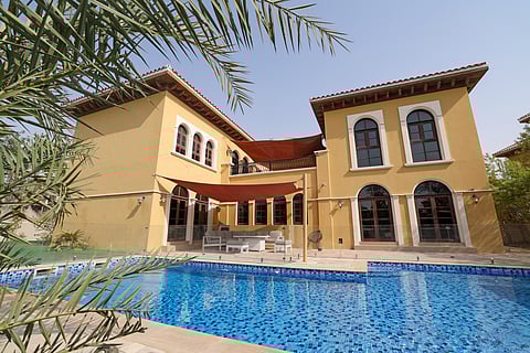 Kanessa Muluneh's mansion at The Villa in Dubai