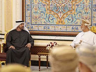 UAE President, Sultan of Oman discuss bilateral ties