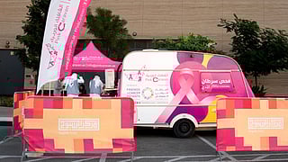 Pink Caravan brings breast cancer screenings to offices