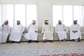 Sheikh Mohammed visits family of late Hussein Khansaheb