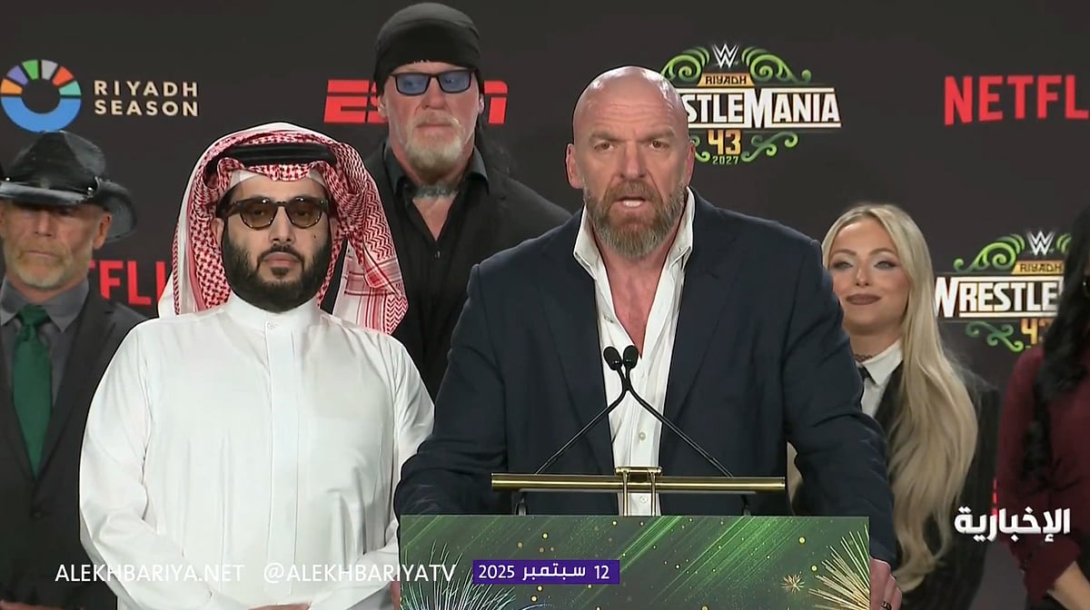 Saudi Arabia to host first WrestleMania outside US