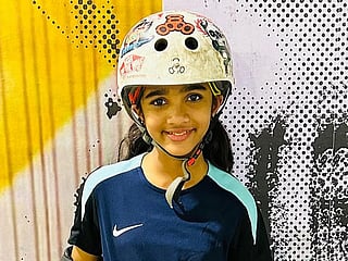 Watch: UAE girl’s viral Onam skate video in dhavani 