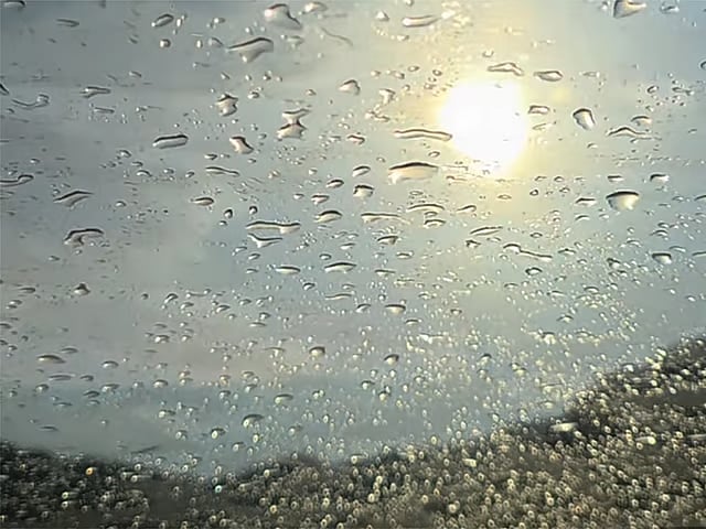 Convective clouds likely to develop over eastern and southern areas, bringing a chance of rainfall