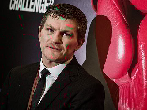 Former world boxing champion Ricky Hatton 