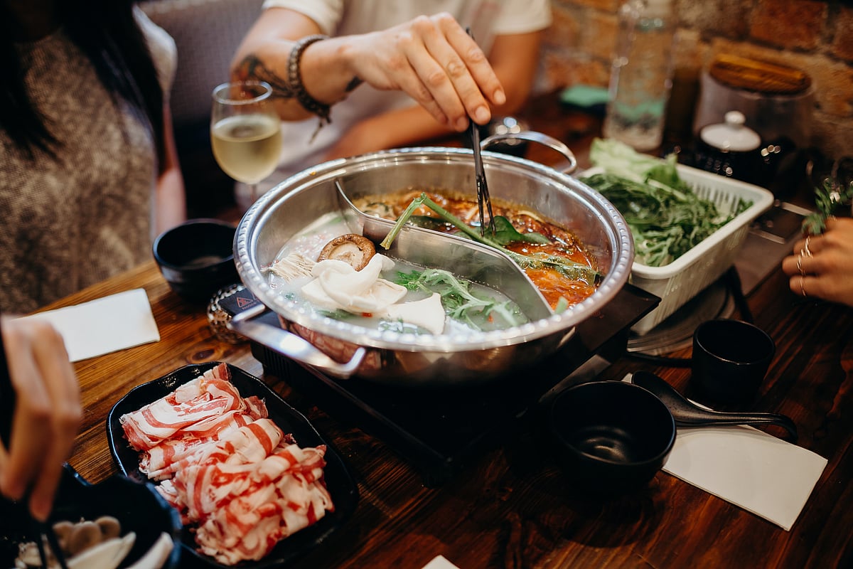 hot pot meal.