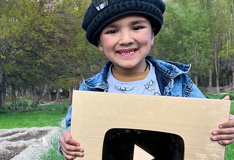 Pakistan's famous child vloger uses his fame to build school in his village in remote Gilgit-Baltistann region