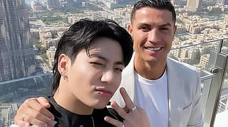 Jungkook, Ronaldo break Internet with Dubai meetup