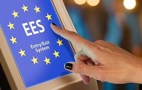Travelling from the UAE to Europe will mean new checks at borders. Fingerprints, photos and faster queues are part of the rollout.