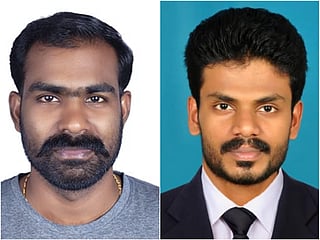 Abhilash Kunjappy (left) and Jibin Peter 