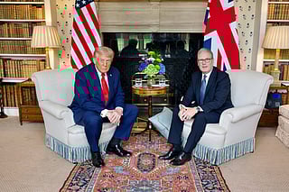 President Donald Trump has expressed disappointment with the state of the relationship between the US and the UK today.