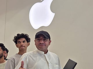 Meet the first UAE customer in line for new iPhone 17  