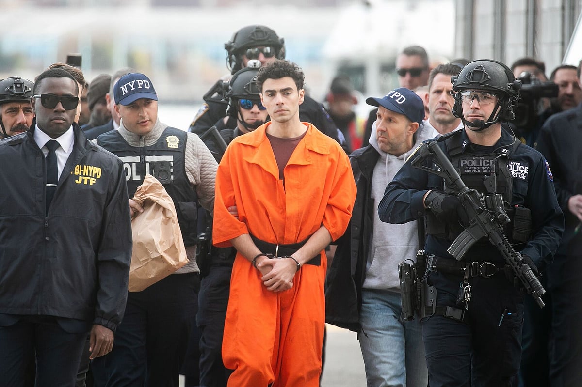 Luigi Mangione Arrives In New York To Face Murder Charges In CEO Death